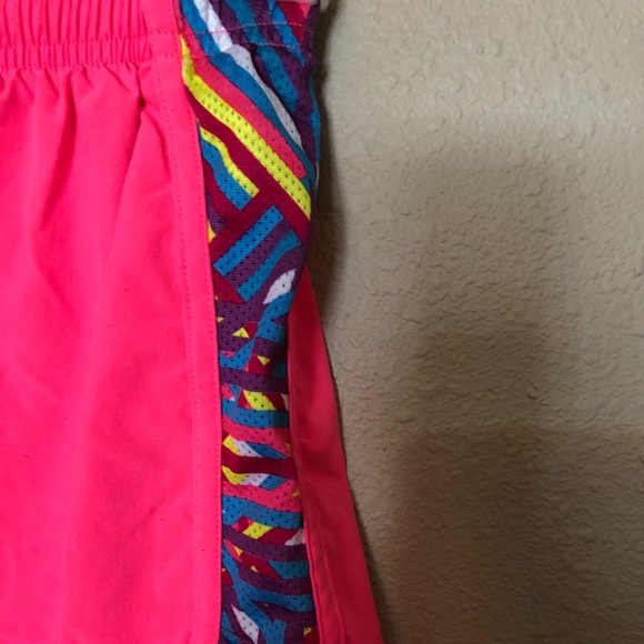 Bright pink Under Armour athletic shorts - Picture 5 of 5